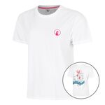 Quiet Please Create Flower Tee W