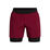 Peak Woven 2in1 Sts-RED Shorts