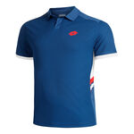Lotto Kleding Lotto Squadra III Polo Heren-Blauw,Wit