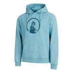 Quiet Please Kleding Quiet Please Create Washed Out Loose Fit Sweater Met Capuchon Heren-Lichtblauw,Petrolblauw