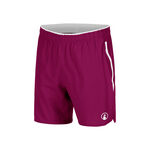 Quiet Please Tenniskleding Quiet Please Drop 7in Shorts Heren-berry, wit