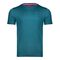 Falou Tech Tee - petrol/ grey